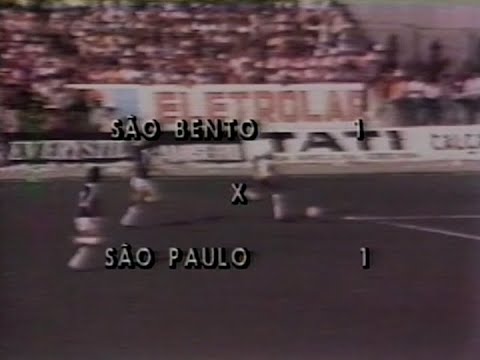 São Bento 1 x 1 São Paulo | Campeonato Paulista 1980