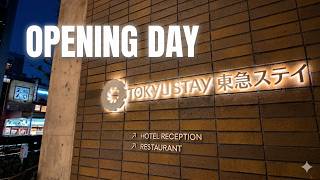 I stayed at Tokyo’s NEWEST Hotel on Opening Day! 🏨 1 Stop from SHIBUYA | Tokyu S