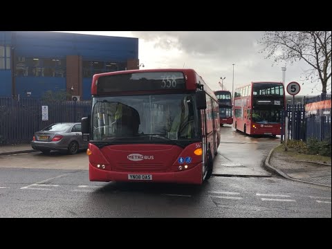 EXTREMELY RARE!! SCANIA METROBUS 561 YN08 OAS AT WILLESDEN JUNCTION BUS DEPOT