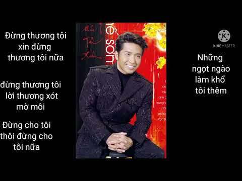 Những vòng tay xuôi Sheet - Thế Sơn