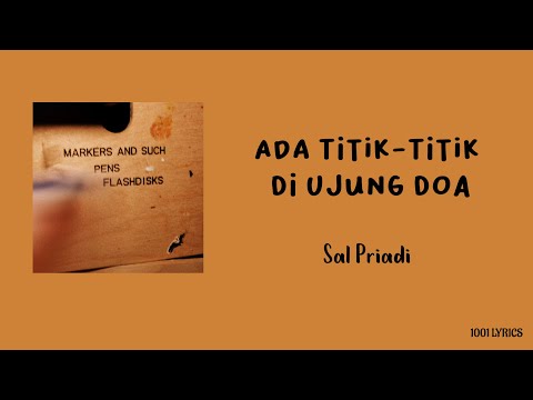 Ada titik-titik di ujung doa - Sal Priadi