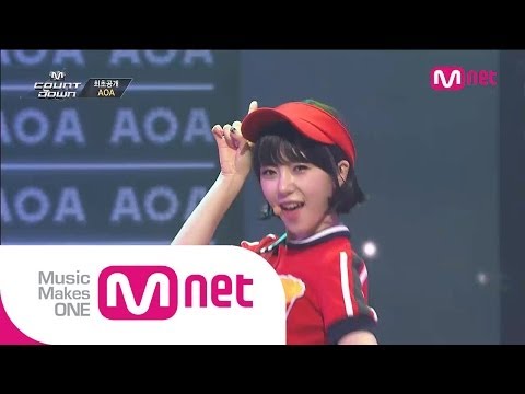 Mnet [엠카운트다운] Ep.381 : AOA - 단발머리(Short Hair) + Fantasy @M COUNTDOWN_140619