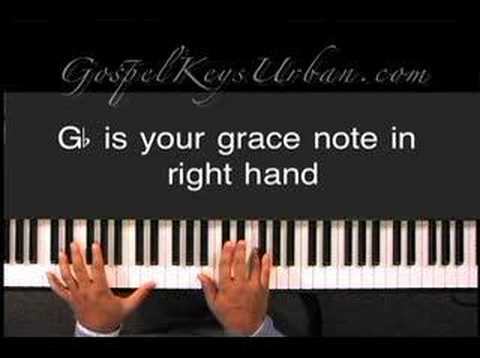 Clip from GospelKeys Urban... How To Use Grace Notes
