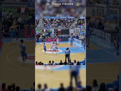 Lucas FISCHER #Lleida 2J LEB ORO 23/24 #shorts #basketball #leboro #basketballgame