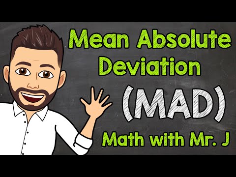 Mean Absolute Deviation (MAD) | Math with Mr. J