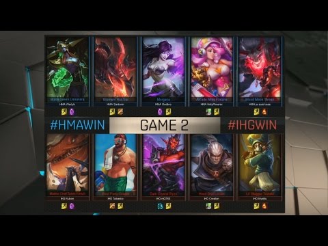HMA vs IHG Highlights Game 2 - Huma vs Illuminair Honor Gaming – 2016 EU CS SPRING QUALIFIER FINAL