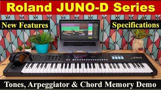 Video thumbnail for New Roland JUNO-D Series Keyboards 2024 || New Features || Specs || Tones Demo || New Roland JUNO-D6 by Vishal Rastogi