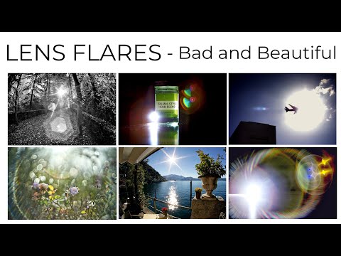 LENS FLARES.  The bad and the beautiful.  Why do lenses flare and what lenses are 'best' at flaring?