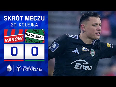 Raków - Radomiak | SKRÓT | Majchrowicz zamurował bramkę! | Ekstraklasa 2025/26