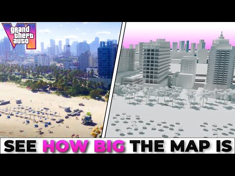 I 3D Modeled The GTA 6 Map Based On The Trailer