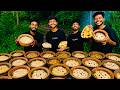 POT PAROTTA Chicken Pot Parotta Recipe Cooking In Village Soft Layered Parotta Lachcha Paratha