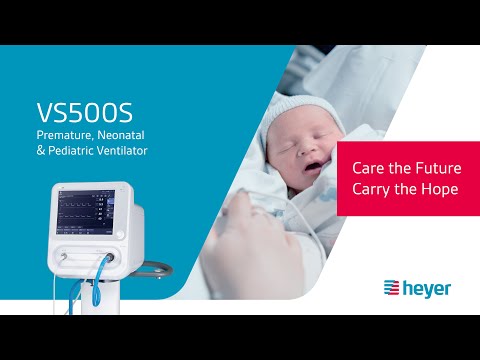 Heyer VS500S Neonatal & Pediatric Ventilator