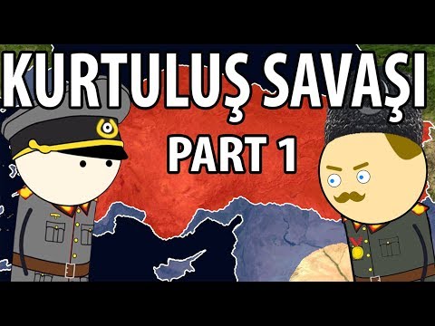 Kurtuluş Savaşı - Harita Üzerinde Hızlı Anlatım - Part 1