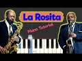 Coleman Hawkins & Ben Webster - La Rosita - Jazz Piano Tutorial