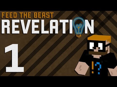 FTB Revelation Minecraft 1.12+ - Ep. 1 - Roots Hut
