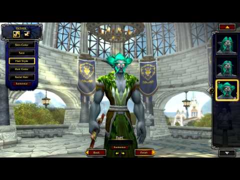 Warlords of Draenor Beta: All New Character Models (Trolls, Human Male, Nightelf Male) | WoWcrendor