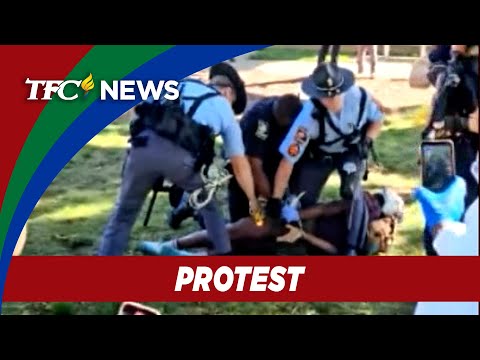 FilAm student joins pro-Palestine protests at Georgia university TFC News Georgia, USA