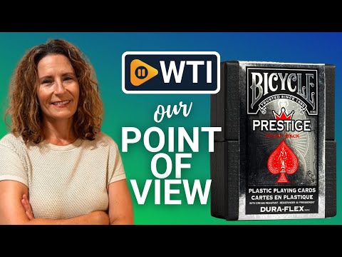 Bicycle Prestige Plastic Playing Cards - WTI product video review