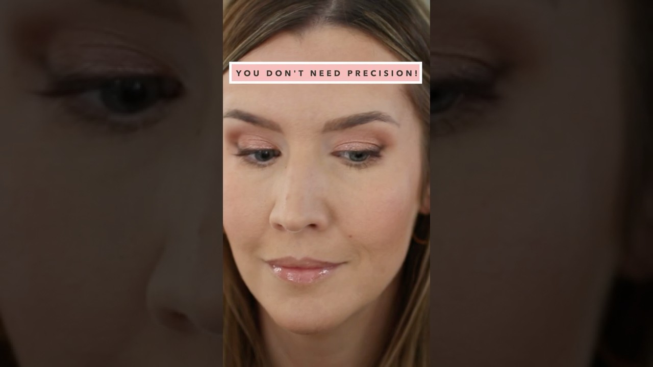 QUICK EYELINER HACK FOR HOODED OR DOWNTURNED EYES | EYE LIFT #SHORTS