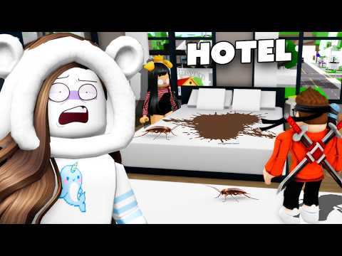 ROBY LORE E JENNY PROVANO I PEGGIORI HOTEL DI BROOKHAVEN ROBLOX!