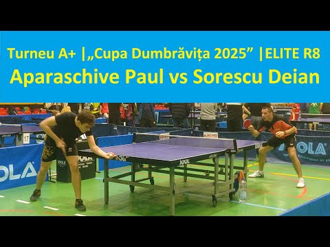 Aparaschive Paul vs Sorescu Deian |R8 Elite |Cupa Dumbravita 2025