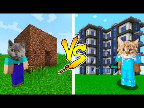 NOOB KÖYÜ  VS 💎 PRO KÖYÜ💎 - Minecraft Mod w / Gaffur