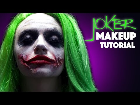 Huzzaz Joker Makeup Tutorial