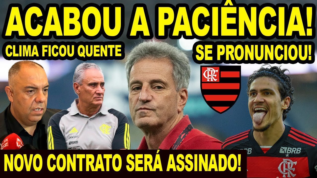 CLIMA FICOU QUENTE NO FLAMENGO! LANDIM PERDEU A PACIÊNCIA! MENGÃO VAI ASSINAR O CONTRATO! PEDRO! E+