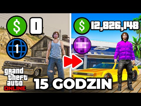 SPĘDZIŁEM 15 GODZIN w GTA Online Grając od ZERA! (ODC. 3)