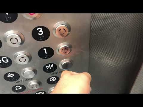 Modernized Dover Impulse Hydraulic Elevator at 1549 N Edgemont Parking Garage Los Angeles, CA