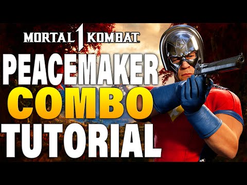 Mortal Kombat 1 PEACEMAKER Combos - MK1 Peacemaker Combo Tutorial