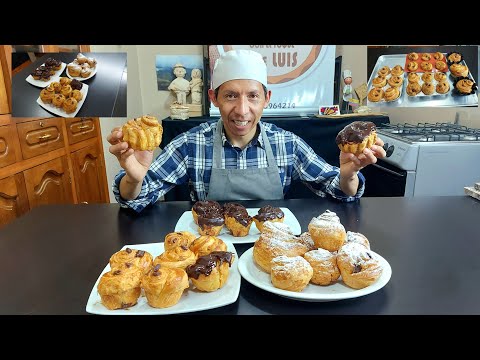 Pan con chocolate en moldes muy fácil y delicioso (con el toque de Luis) Ecuador