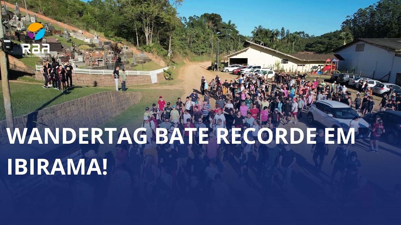 Wandertag bate recorde em Ibirama!