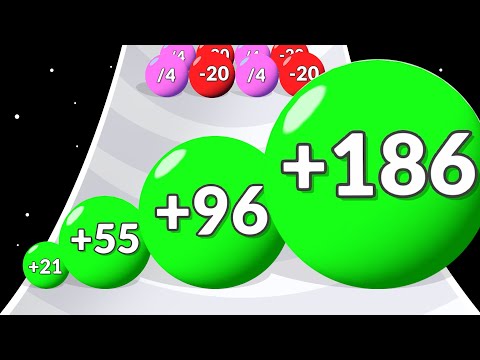 DIGIT BALLS: Level Up Balls Number! (Part 2 - Math Games)