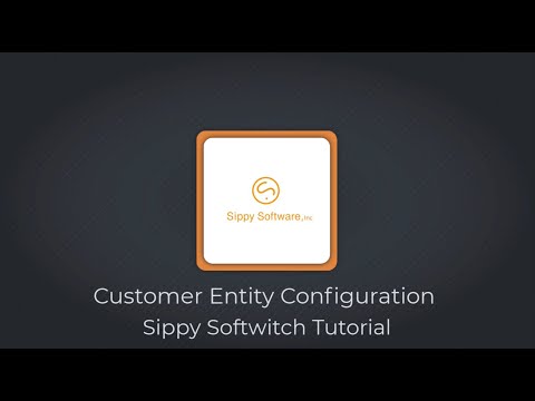 11. Customer Entity Configuration
