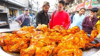 Download lagu Street Food IFTAR in Karachi for RAMADAN!!! EXTREME Chicken Chargha   IFTARI Street Food in Pakistan mp3
