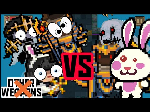 Soul Knight Boss vs Boss Skins and Boss Weapons