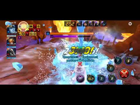IceMan vs Mephisto stage 19 | Obelisk 200% | Marvel Future Fight