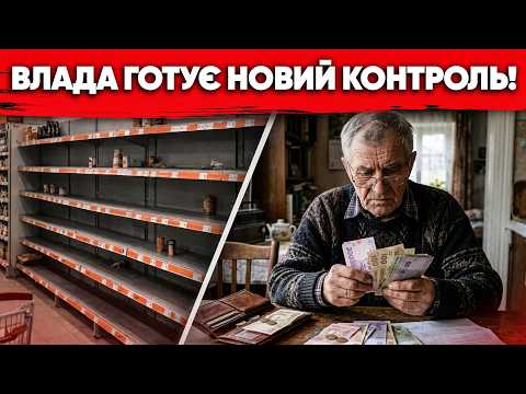 🚨 УКРАЇНЦІВ ЗАЛИШАТЬ БЕЗ ПРОДУКТІВ — А ПОТІМ ПЕРЕВІРЯТЬ ЗА 5000 ГРИВЕНЬ? ВЛАДА ГОТУЄ НОВИЙ КОНТРОЛЬ