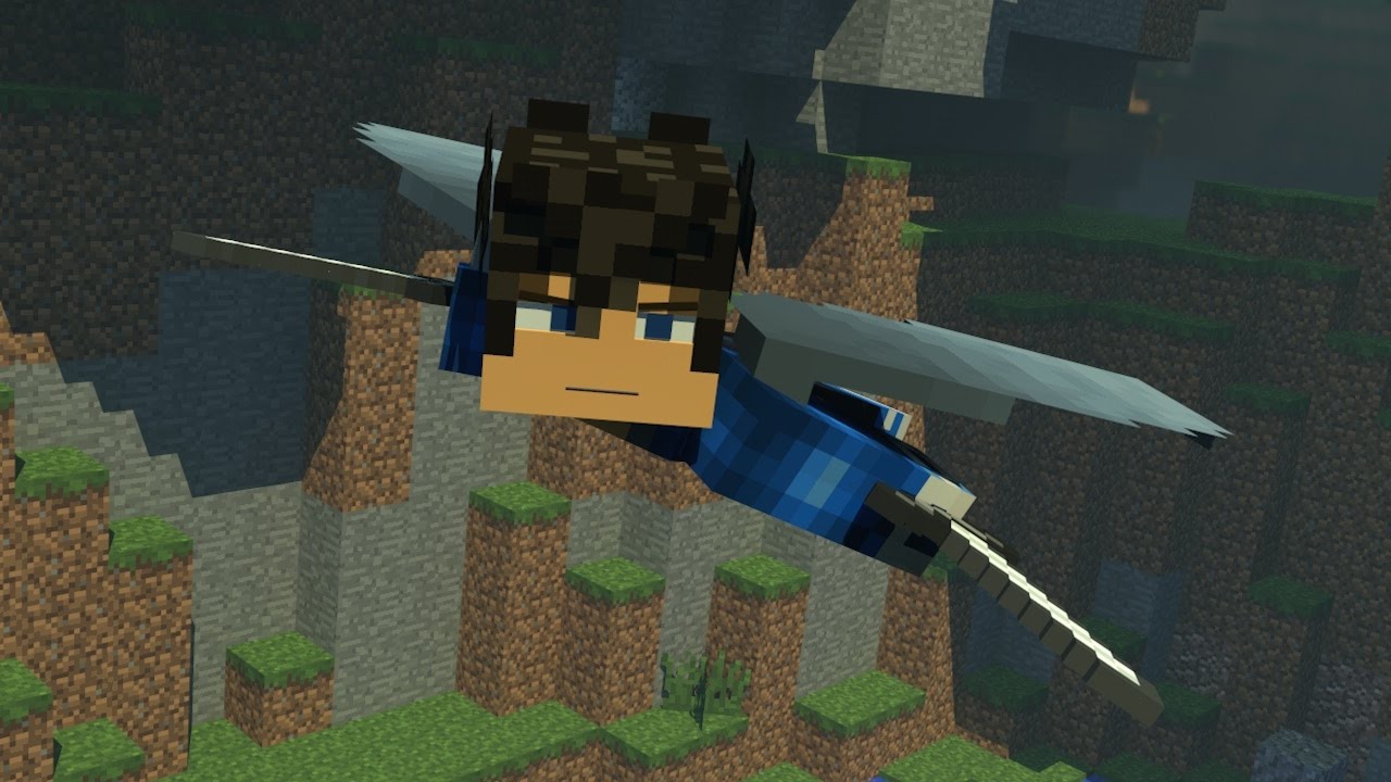 "ELYTRA WARS" - MINECRAFT ANIMATION (TOP MINECRAFT ANIMATION)