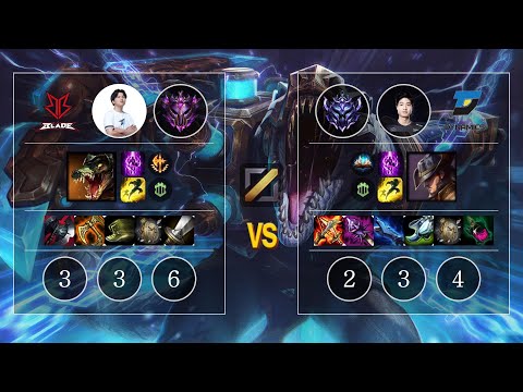 BRB Jiin Renekton vs DYN Kuzan Twisted Fate Mid - KR Patch 10.12