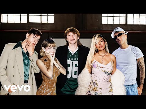 Rusherking, Paulo Londra ft.  Feid, María Becerra, Karol G - Que Hicimo' (Remix) (Music Video)