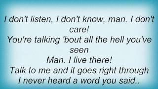 Rollins Band - Volume 4 Lyrics