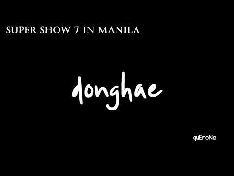 [FANCAM] 20180630 Super Show 7 in Manila - SUJU speaking tagalog (donghae)