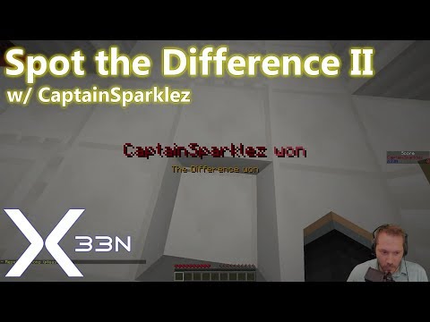 Minecraft:  Spot the Difference II w/ CaptainSparklez