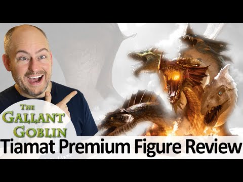 Tiamat Premium Figure Review - Tyranny of Dragons - D&D Icons of the Realms Minis