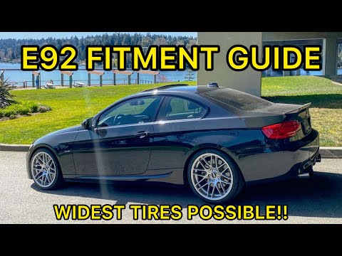 PERFECTING the Fitment on my BMW 335i | M-SPORT E92
