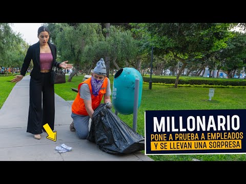 Prueba la honestidad de sus empleados y se llevan gran sorpresa | Millonario prueba honestidad