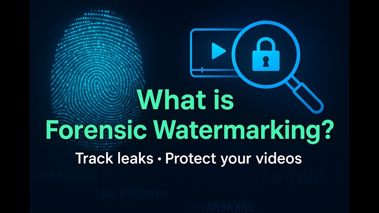 Forensic Watermarking for Video Protection | How It Works & Why It’s Essential