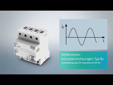 Siemens Fehlerstrom-Schutzeinrichtungen